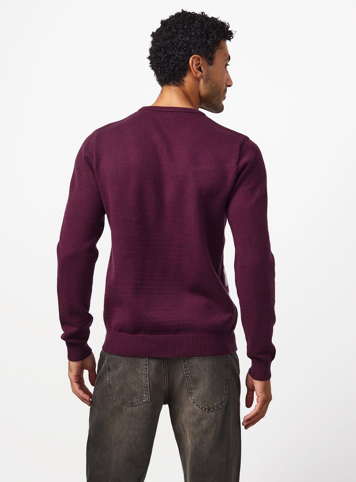 Home Alone Dark Red Christmas Jumper XXL - Image 4 thumbnail